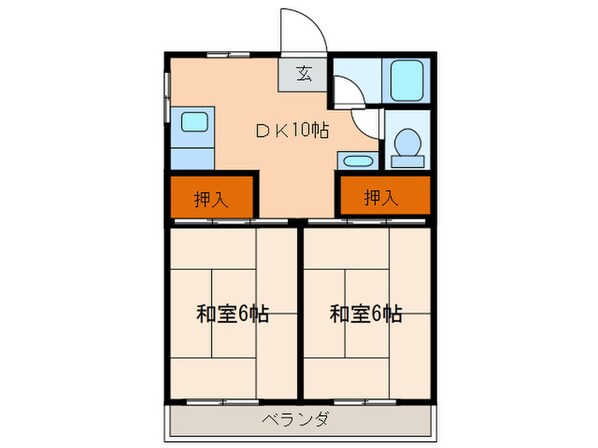 ホワイトハウスの物件間取画像